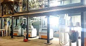 زمبابوي 150TPD مصنع طحن الذرة
