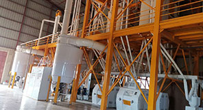 مصنع طحن الذرة في بوركينا فاسو 70TPD