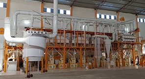 إثيوبيا 140TPD مصنع طحن القمح